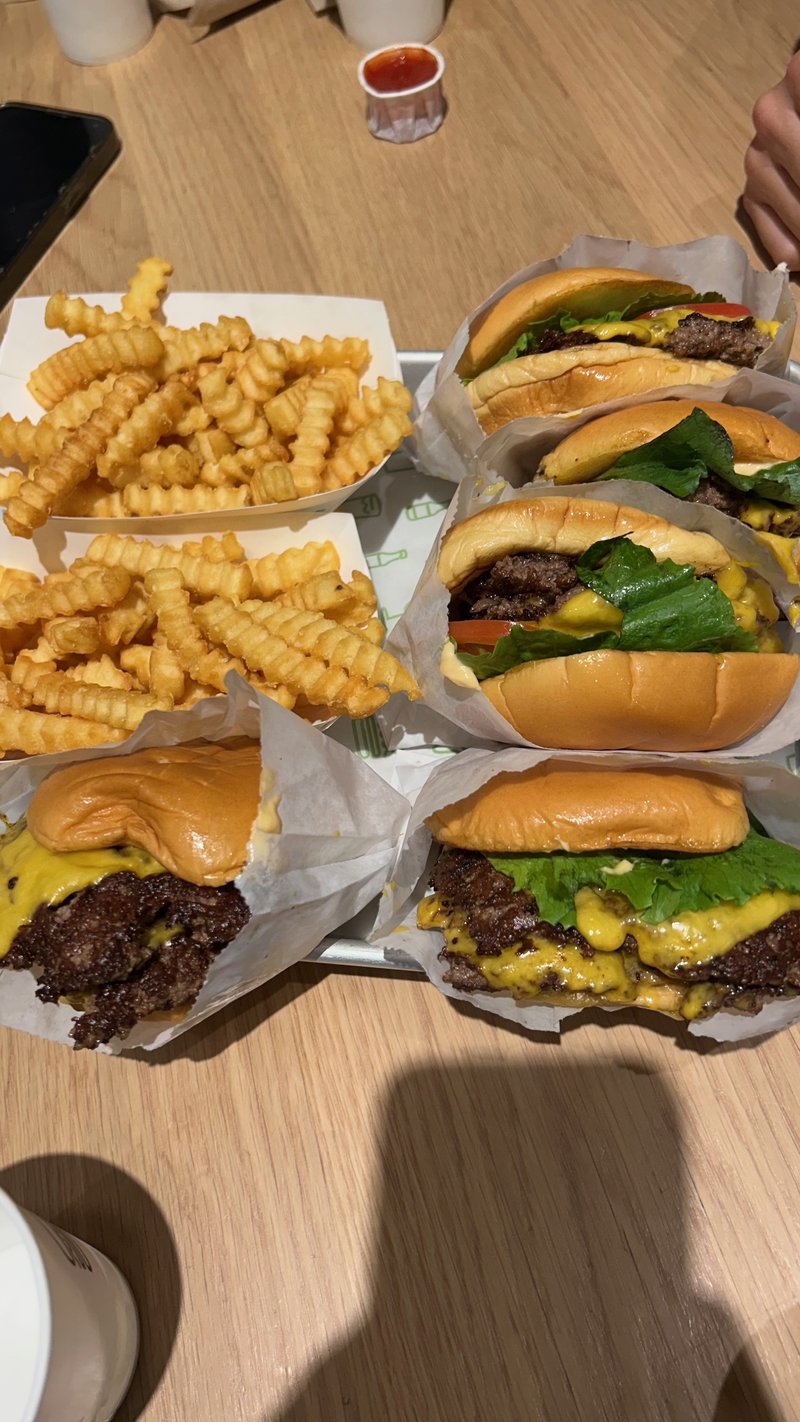 Classic New York City burgers and crinkle-cut fries from Shake Shack